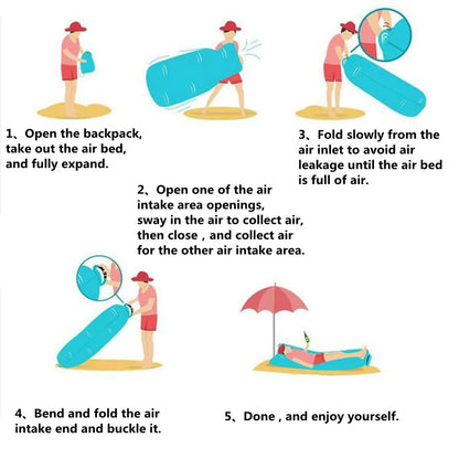 Easy To Inflate Beach Sofa Bed