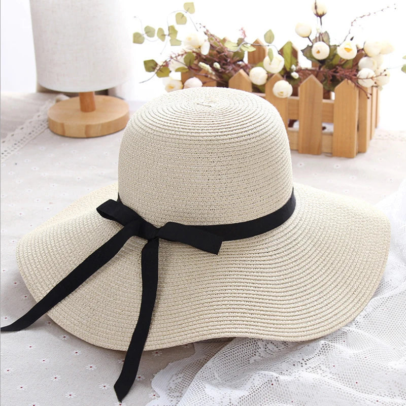 Wide Brim Womens Straw Hat