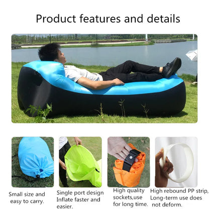 Easy To Inflate Beach Sofa Bed