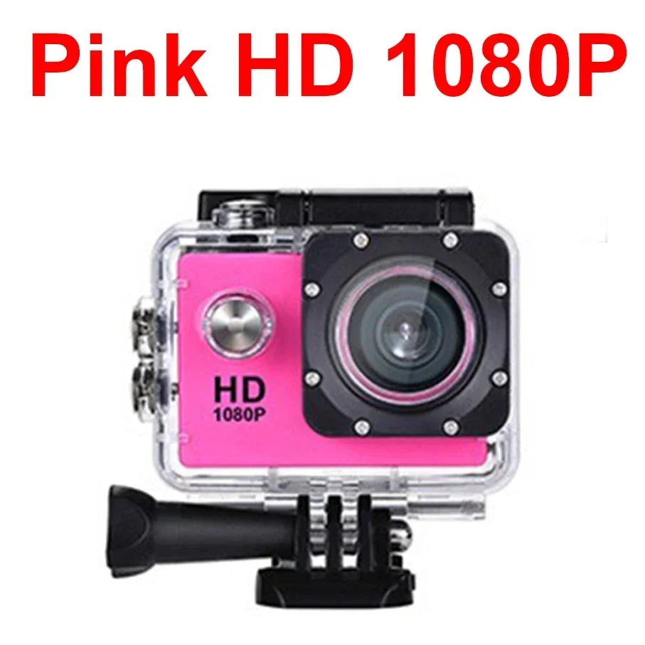 Waterproof Action Camera Ultra Full HD 1080P 2.0-inch Screen