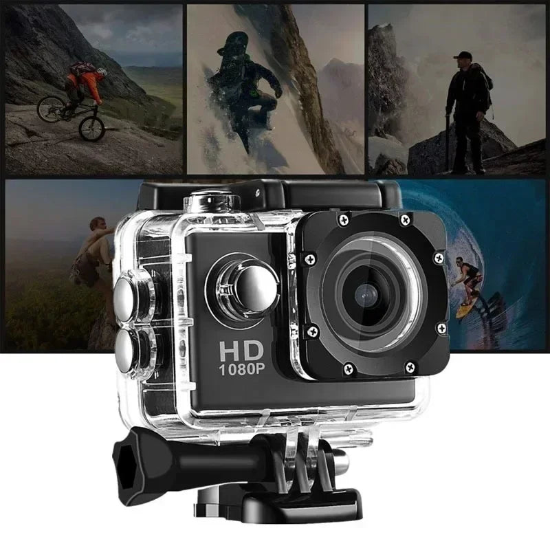 Waterproof Action Camera Ultra Full HD 1080P 2.0-inch Screen