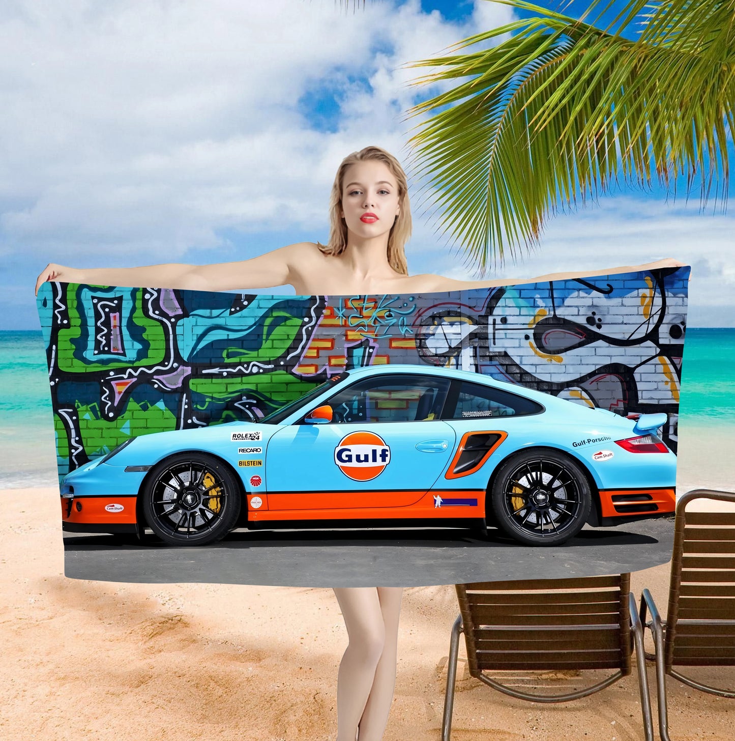 Racing Beach Towels