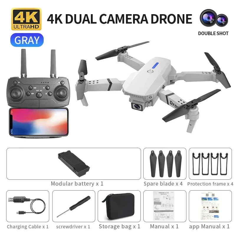 Dual 4k Drone
