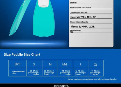 Unisex Adult Flippers