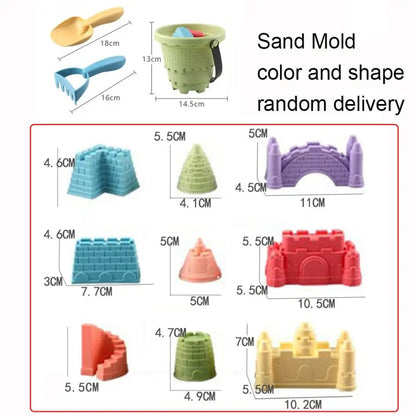 6PCS Sand Castle Building Set