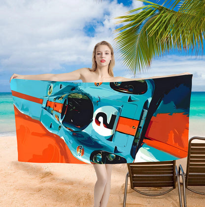 Racing Beach Towels