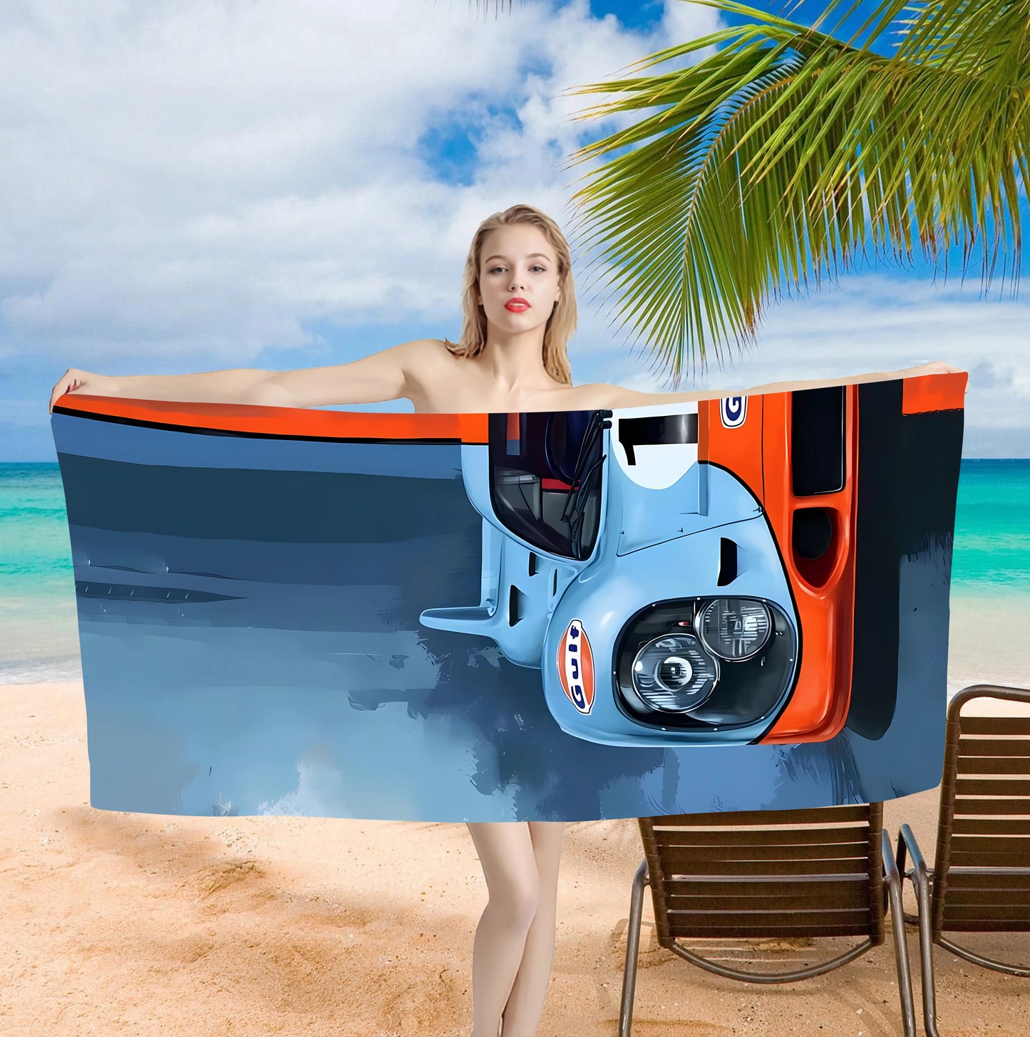 Racing Beach Towels