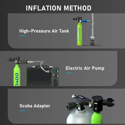 Mini Scuba Tank, 8-15 Minutes Diving Tank